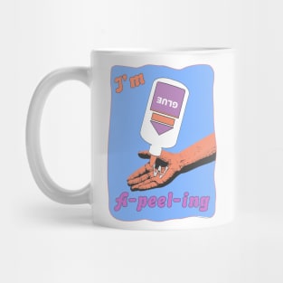 I Am A-Peel-Ing Glue Peel Humor Mug